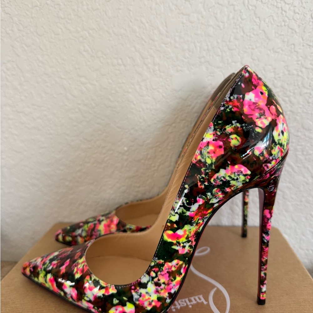 Floral Stiletto Heels